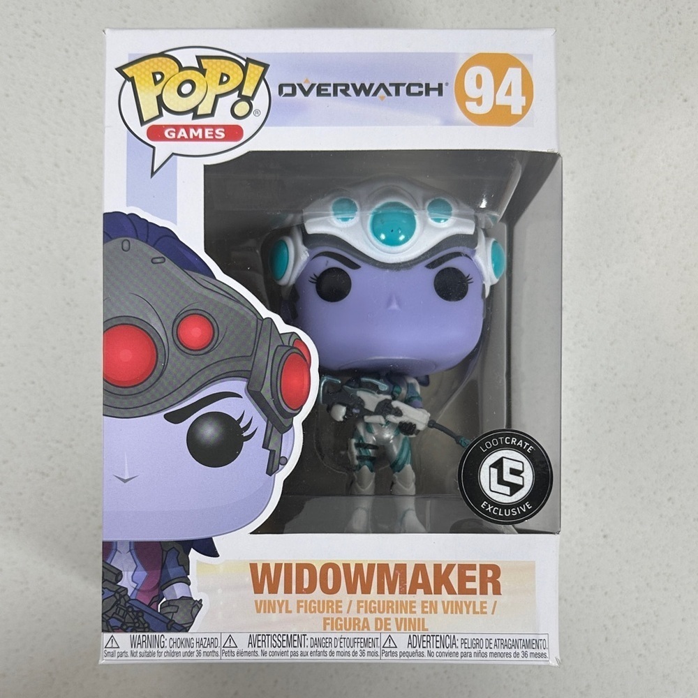Funko Pop! Overwatch Widowmaker #94 Loot Crate Exclusive Vinyl Figure